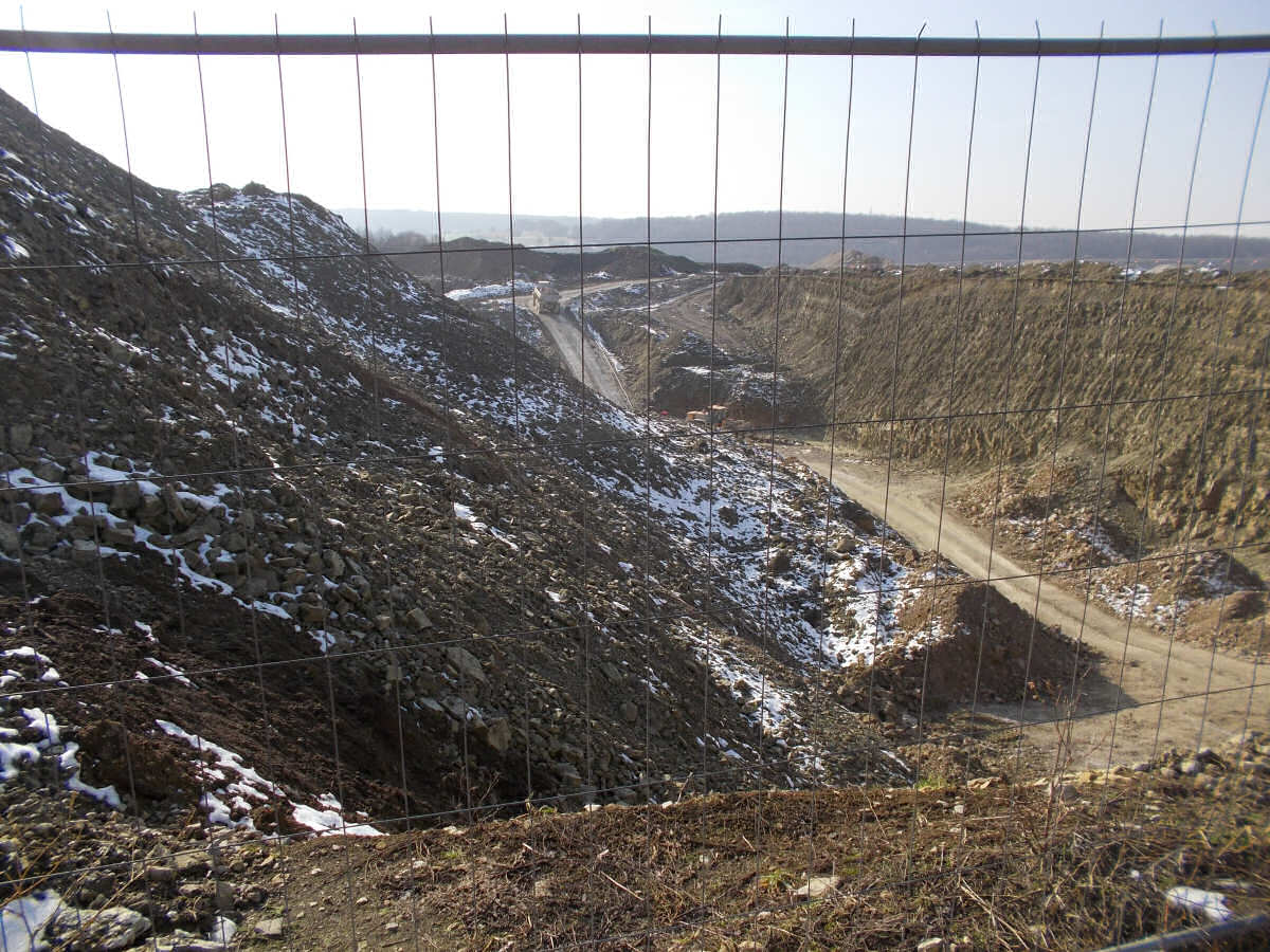 Steinbruch Rubenheim : Der Tagebau