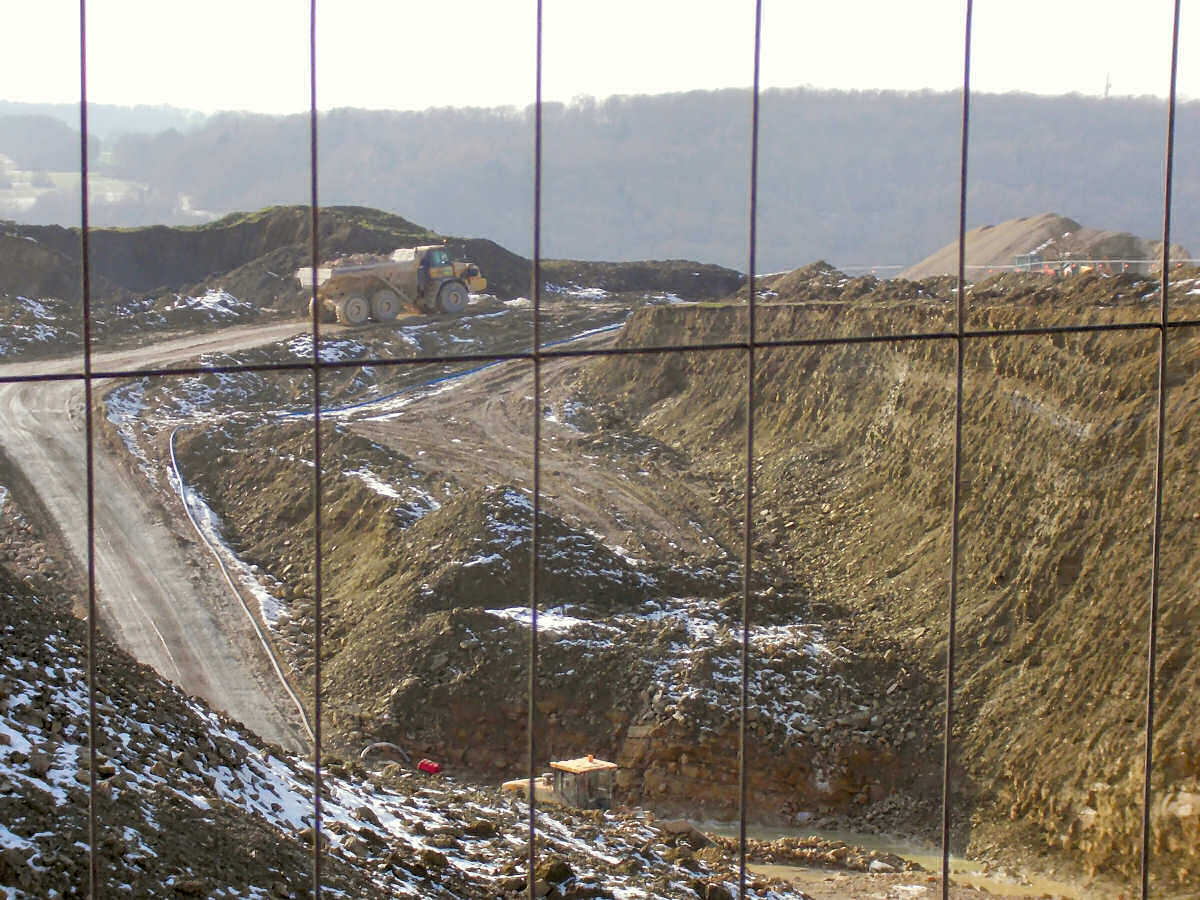 Steinbruch Rubenheim : Der Tagebau